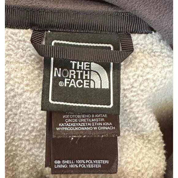 The North Face Fleece Jacket Gray Full Zip Women's Size XL - Picture 12 of 12